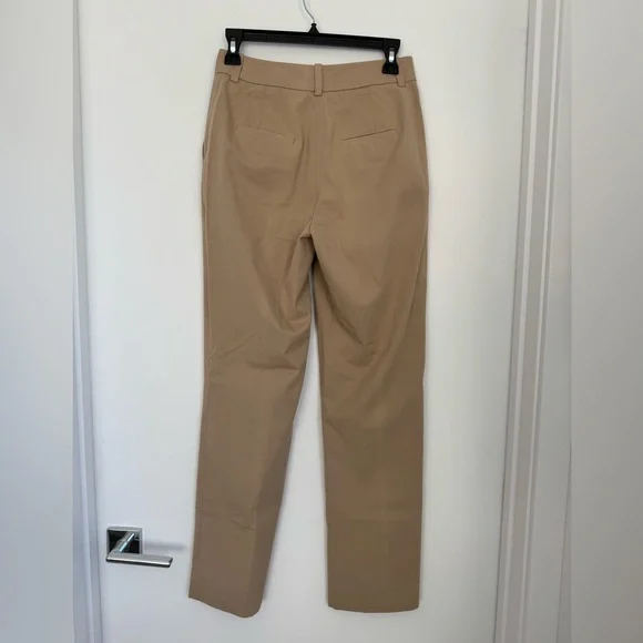 KHAITE 2 Magdeline Pant Khaki Classic Beige Women's Trousers - Picture 6 of 11